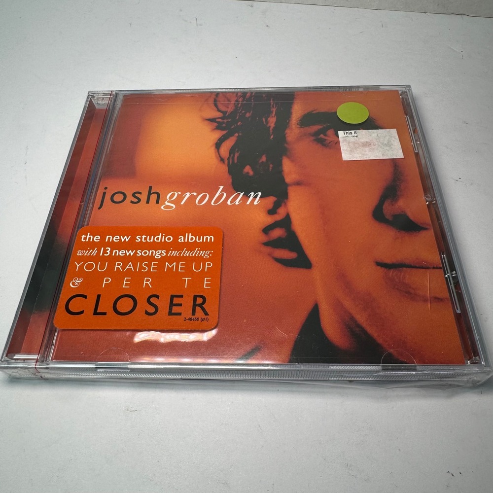 Josh Groban "Closer" CD Album 2003 NEW Sealed Vintage 13 Tracks Reprise Records